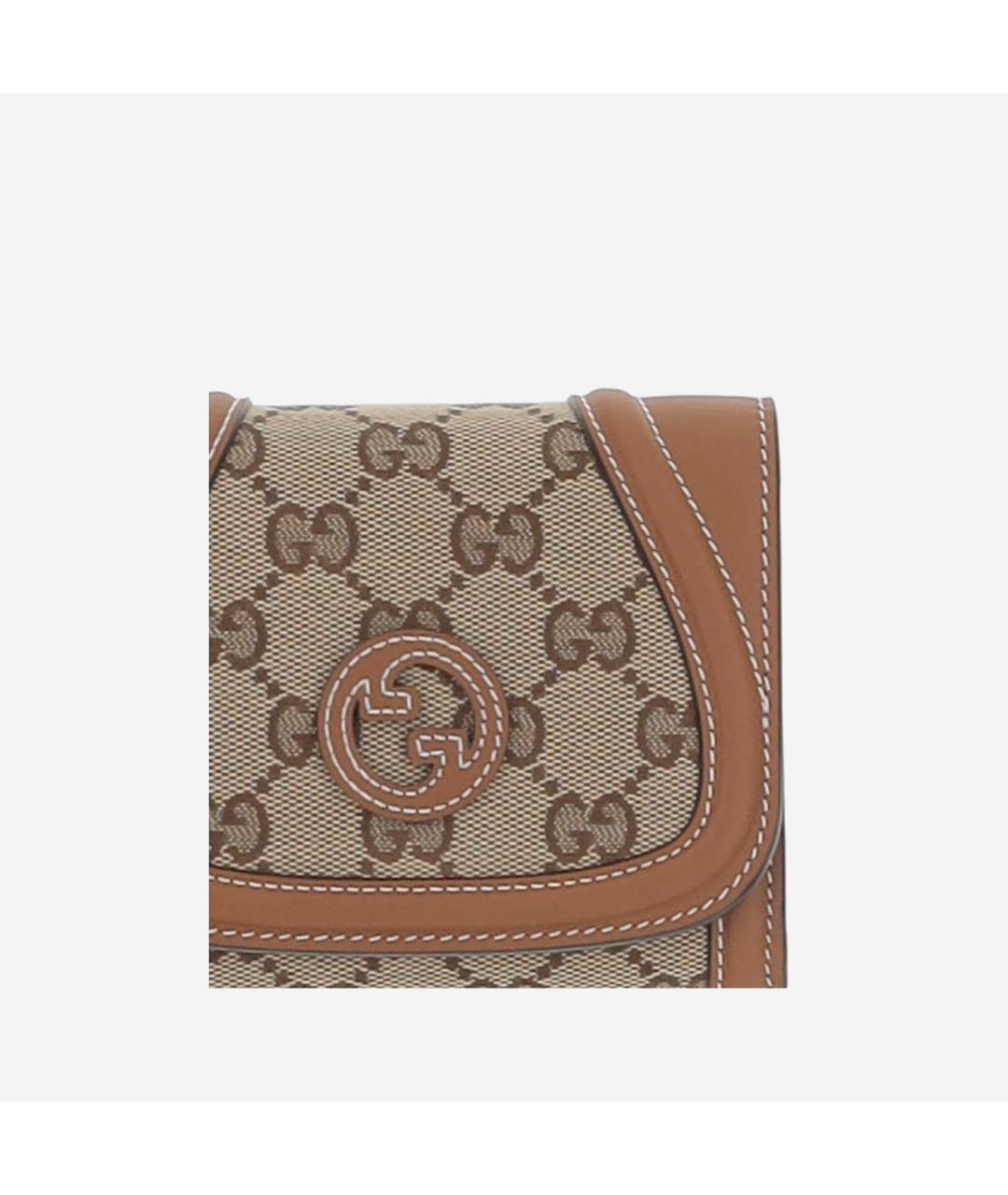 GUCCI Коричневый кошелек, фото 4