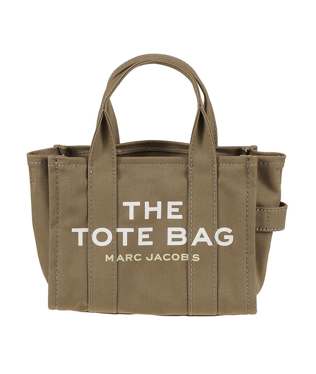 MARC JACOBS Хаки хлопковая сумка тоут, фото 1
