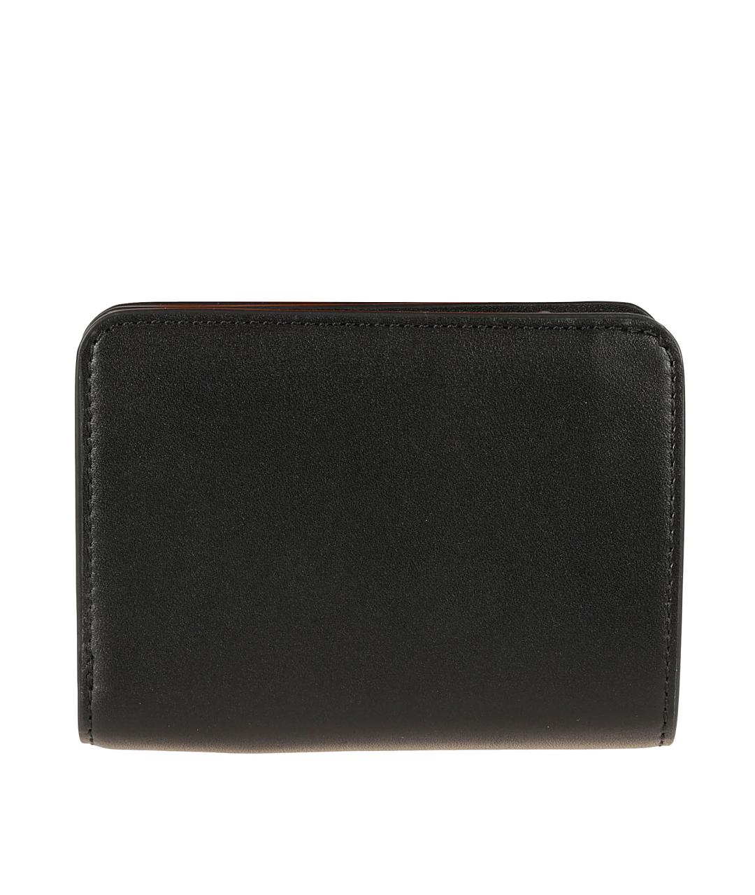 MARC JACOBS Черный кожаный кошелек, фото 2