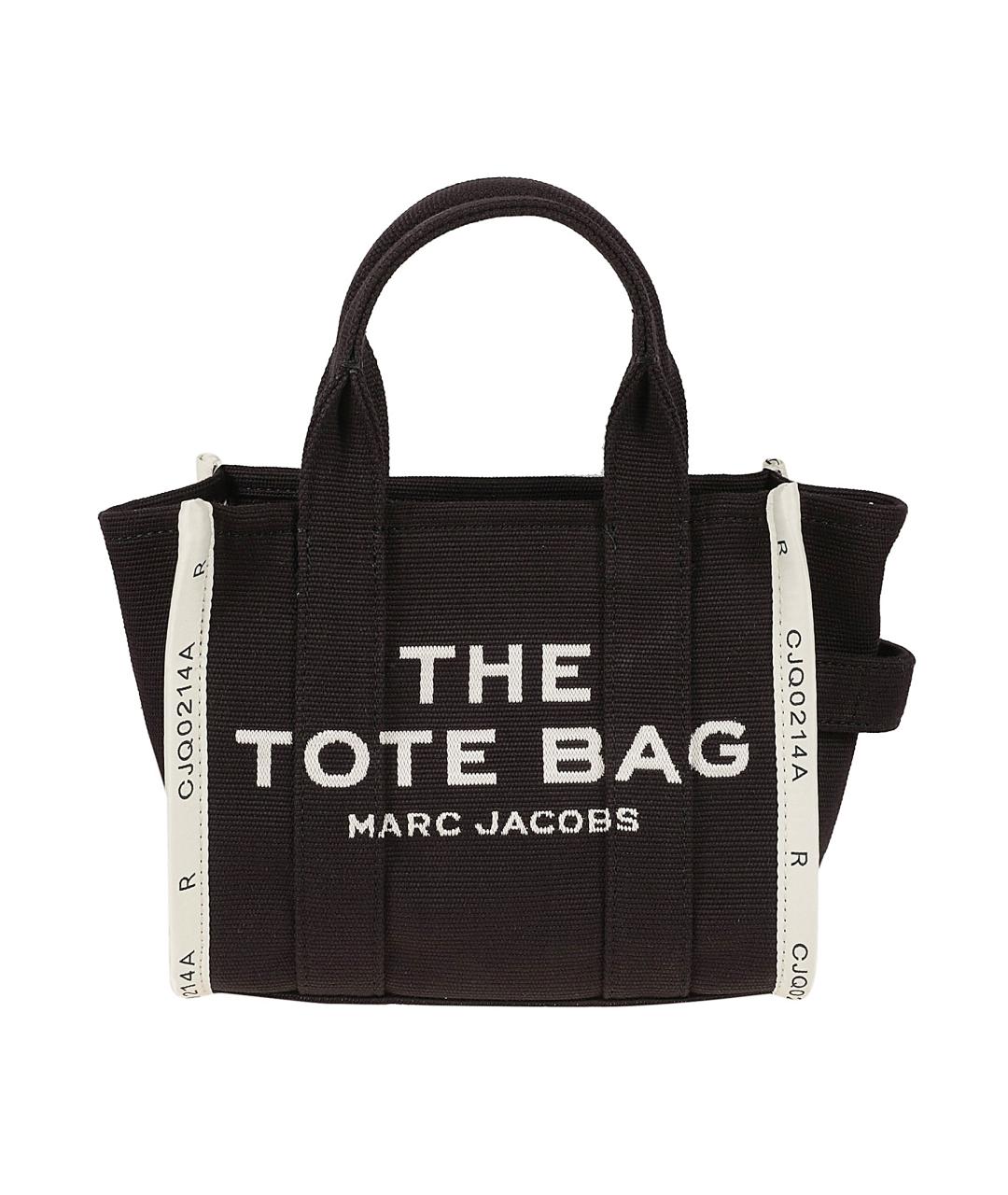 MARC JACOBS Черная хлопковая сумка тоут, фото 1