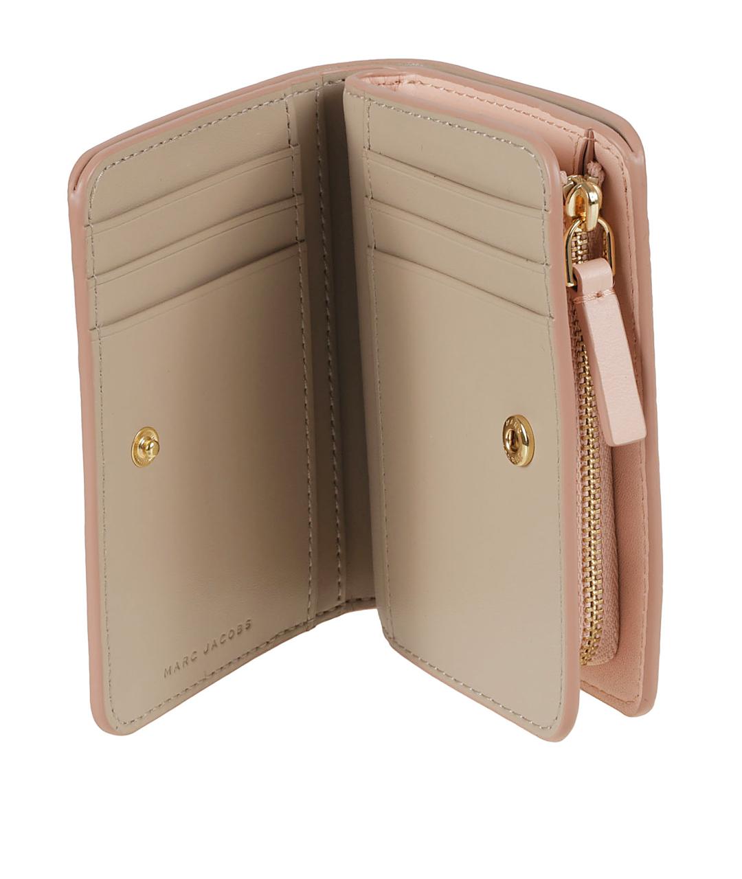 MARC JACOBS Розовый кожаный кошелек, фото 3