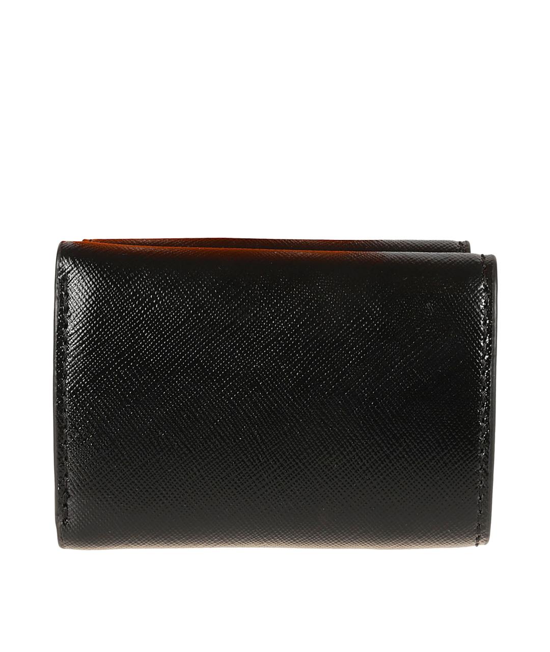 MARC JACOBS Черный кожаный кошелек, фото 2