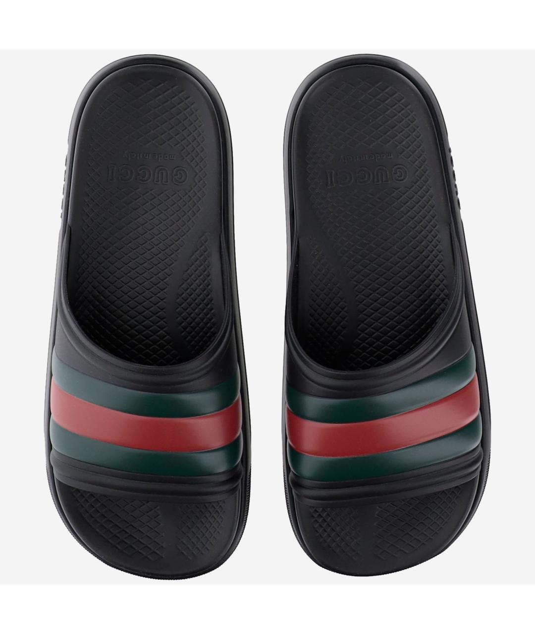 GUCCI Мульти резиновые шлепанцы, фото 2