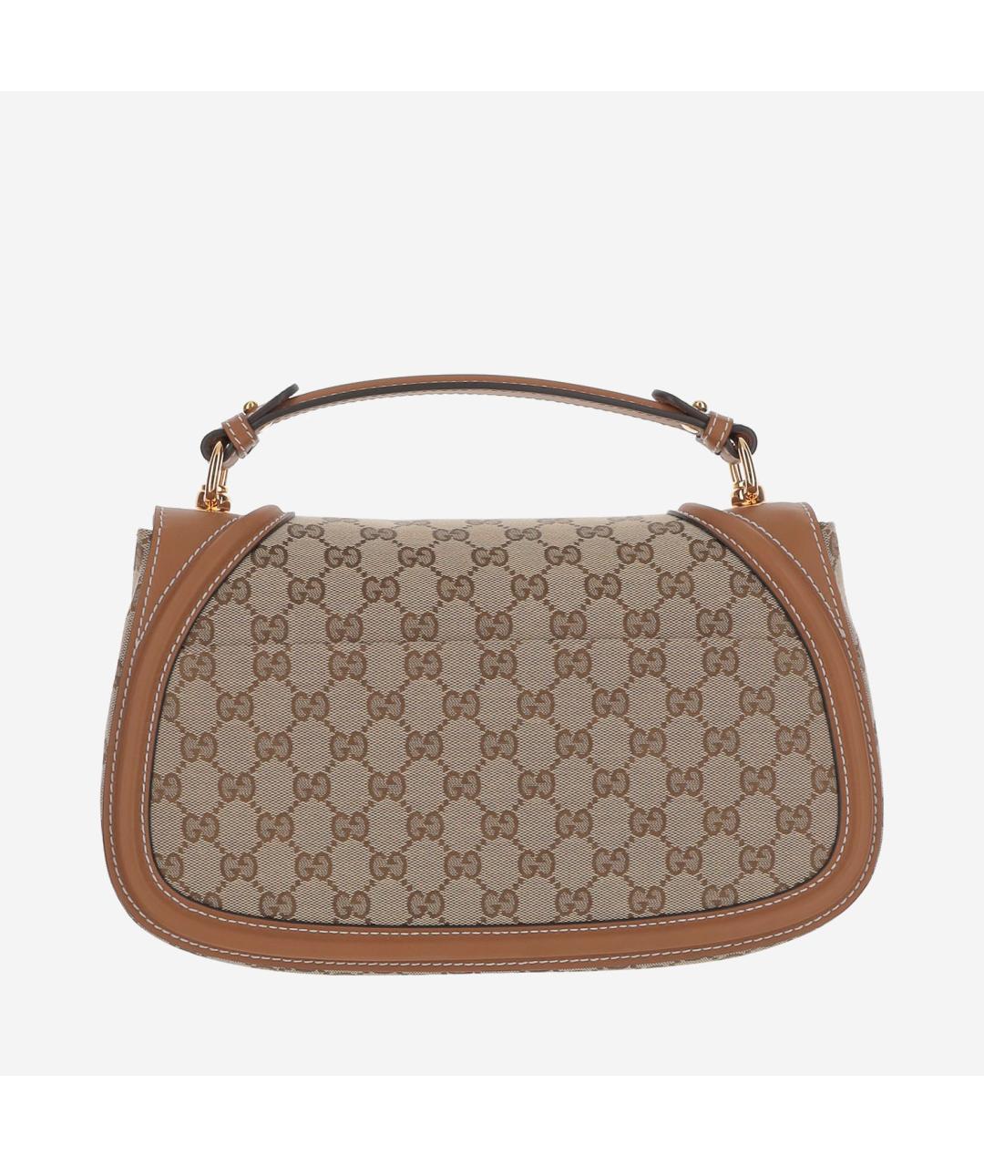 GUCCI Коричневая сумка с короткими ручками, фото 3