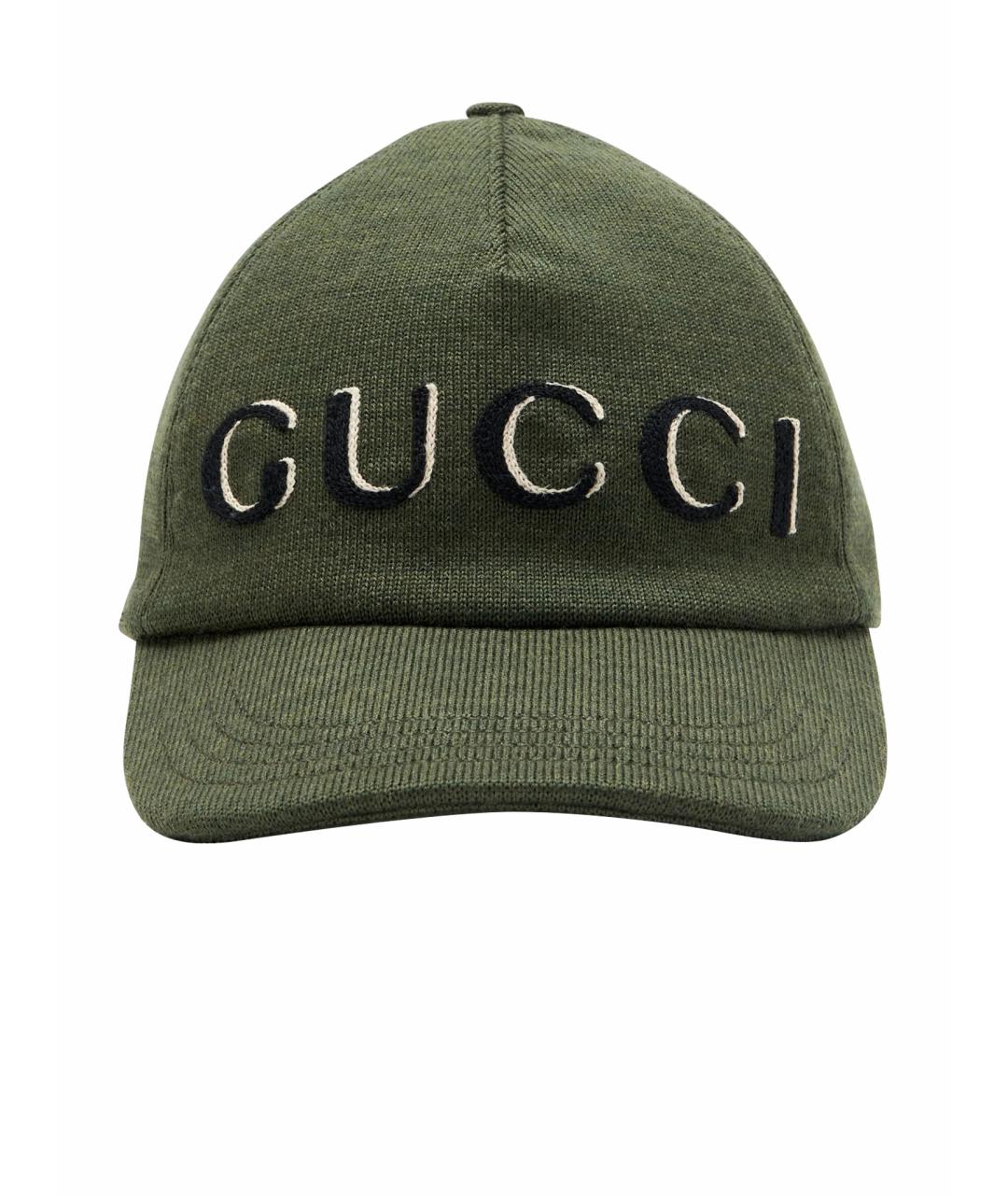 GUCCI Зеленая кепка/бейсболка, фото 1