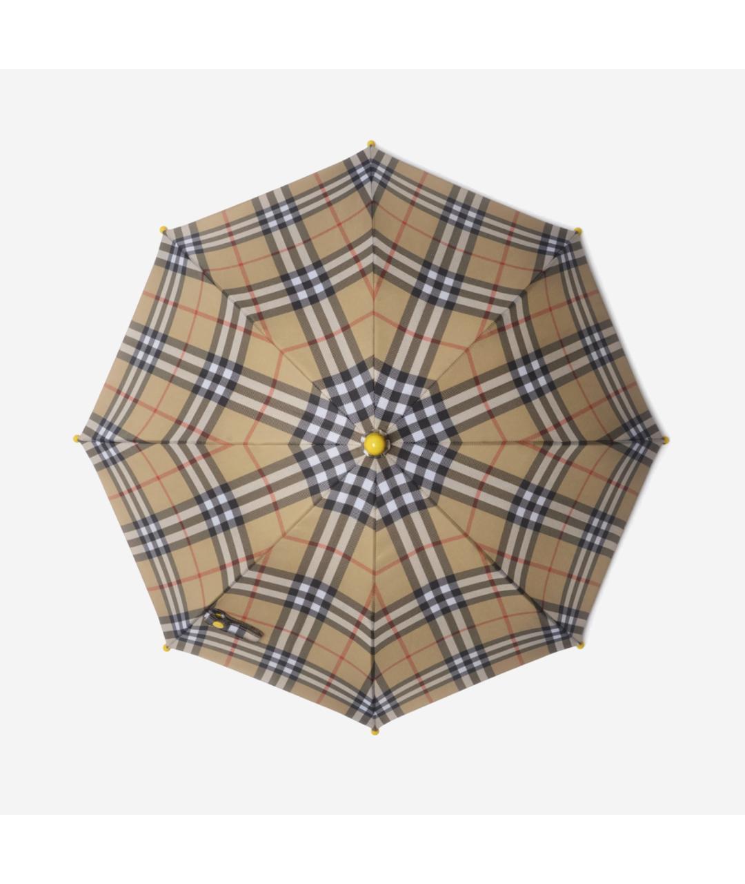 BURBERRY Бежевый зонт, фото 2