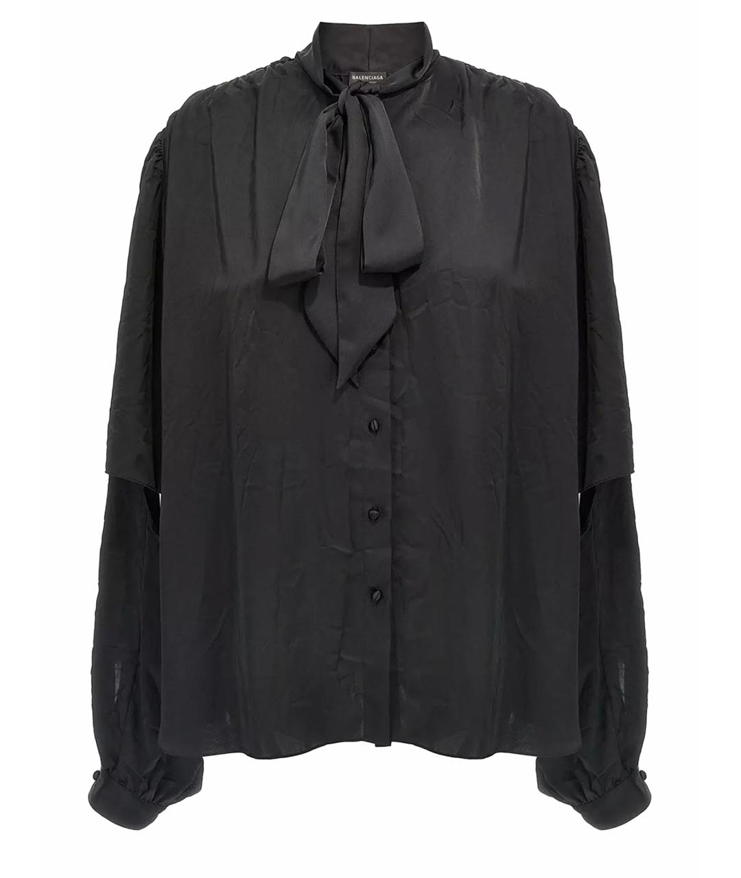 BALENCIAGA Черная блузы, фото 1