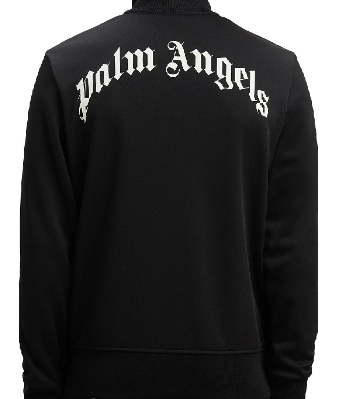 PALM ANGELS Черная полиэстеровая куртка, фото 3