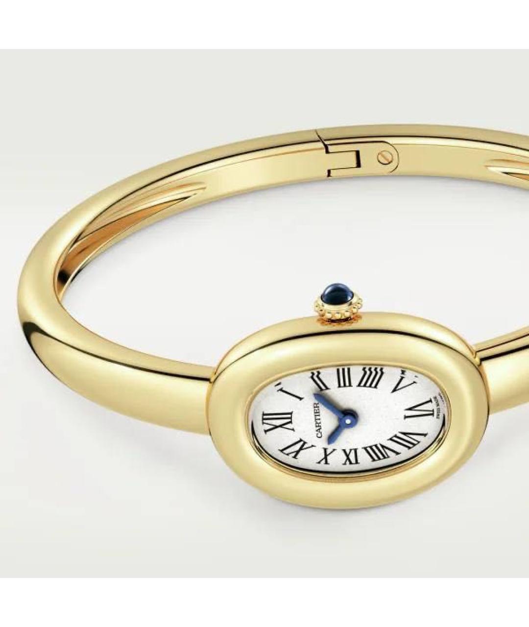 CARTIER Золотые часы из желтого золота, фото 2