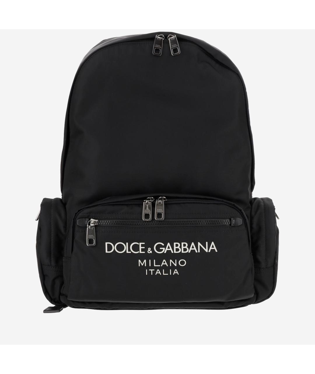 DOLCE&GABBANA Черный рюкзак, фото 5