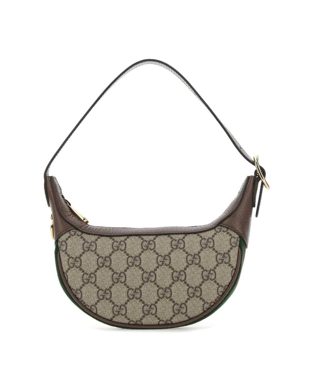 GUCCI Бежевая сумка с короткими ручками, фото 1