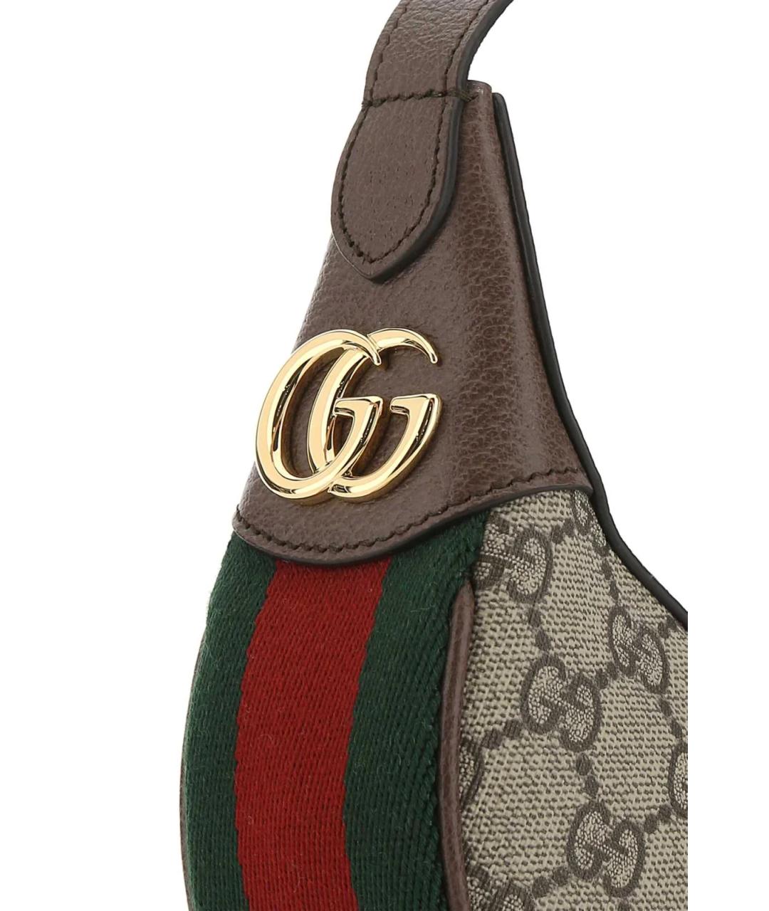 GUCCI Бежевая сумка с короткими ручками, фото 4