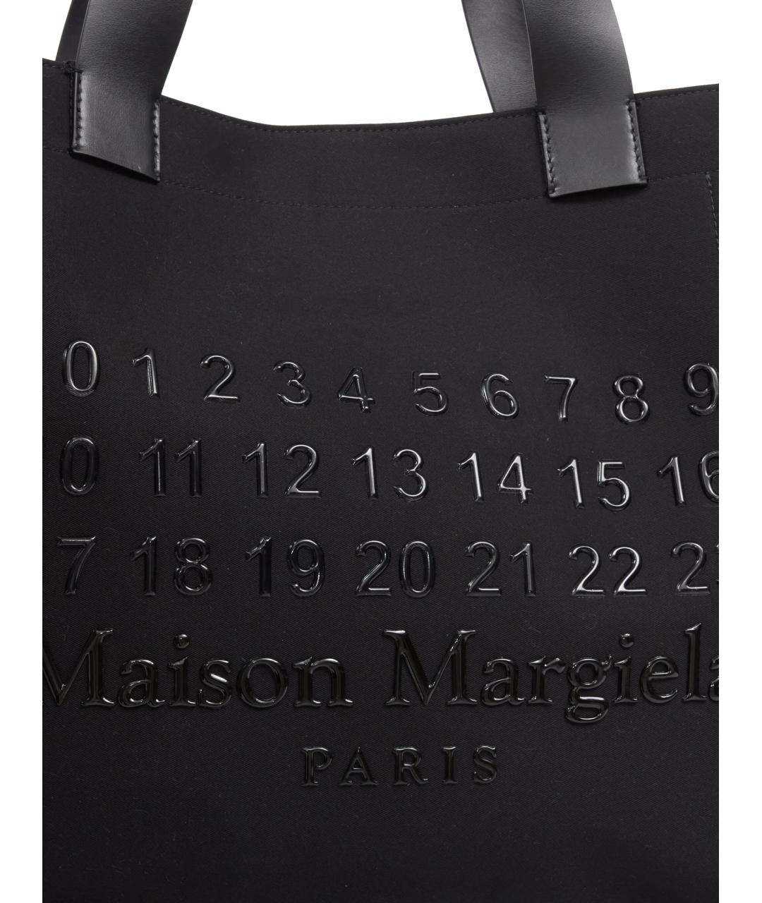 MAISON MARGIELA Черная сумка тоут, фото 4