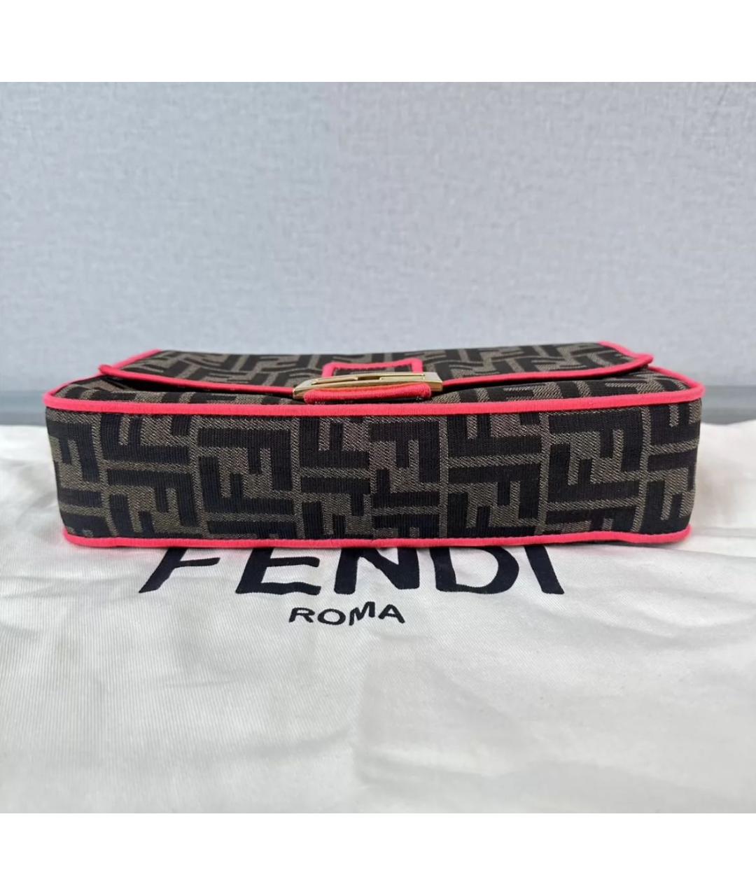 FENDI Розовая сумка через плечо, фото 4