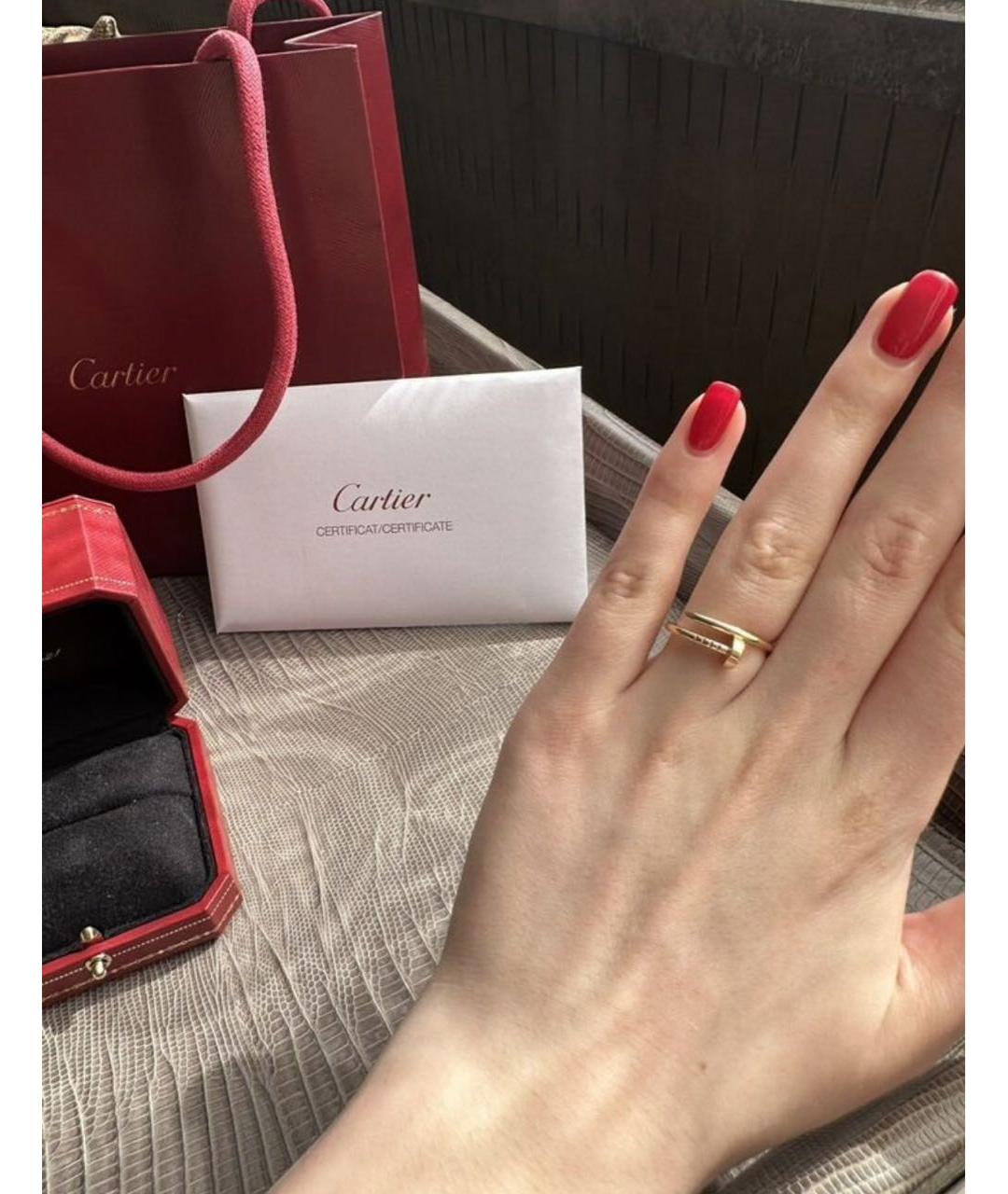 CARTIER Желтое кольцо из желтого золота, фото 2