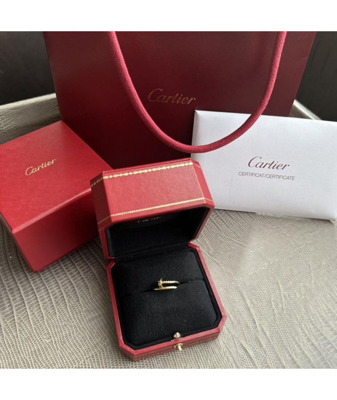 CARTIER Желтое кольцо из желтого золота, фото 4