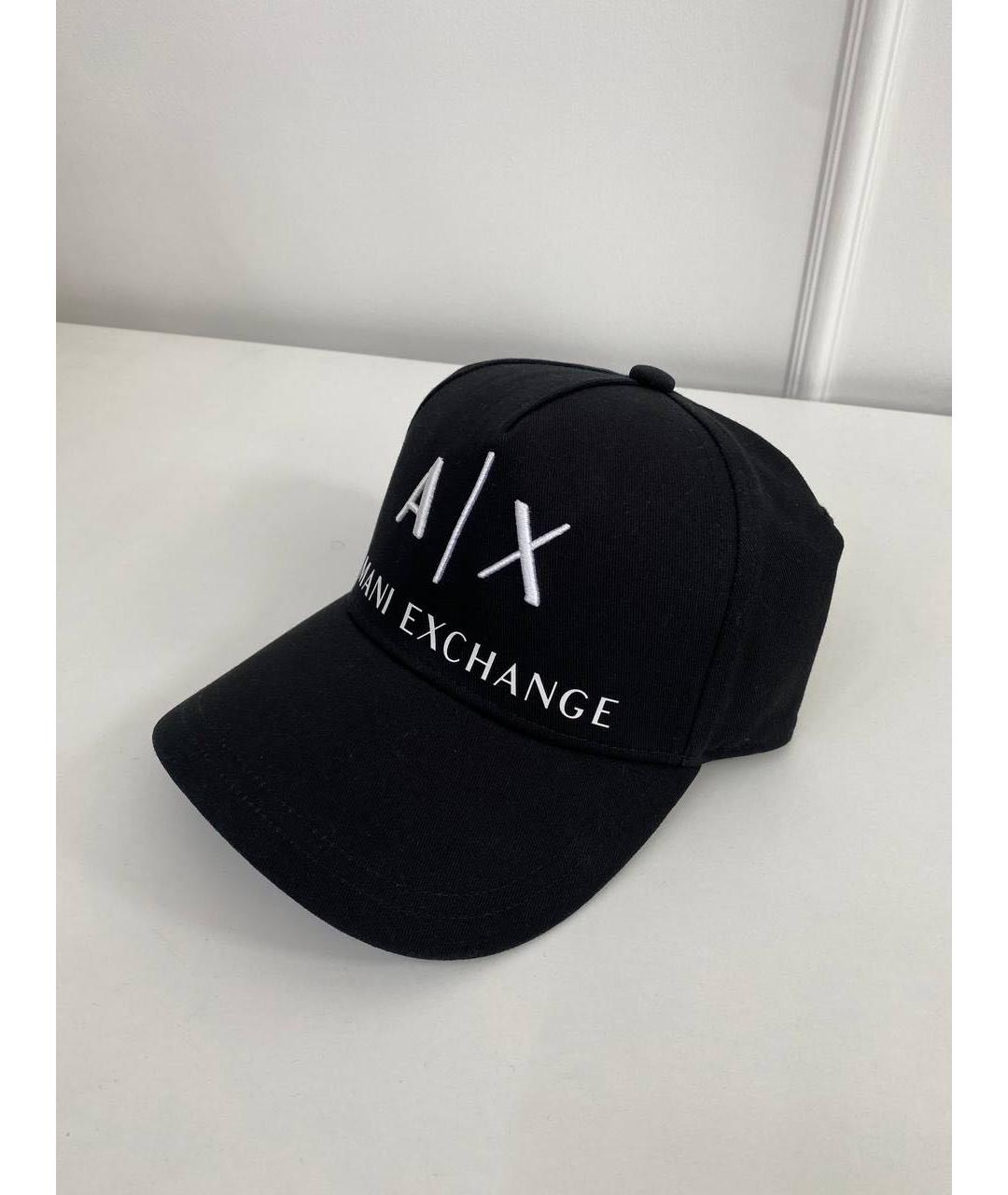 ARMANI EXCHANGE Черная кепка/бейсболка, фото 4