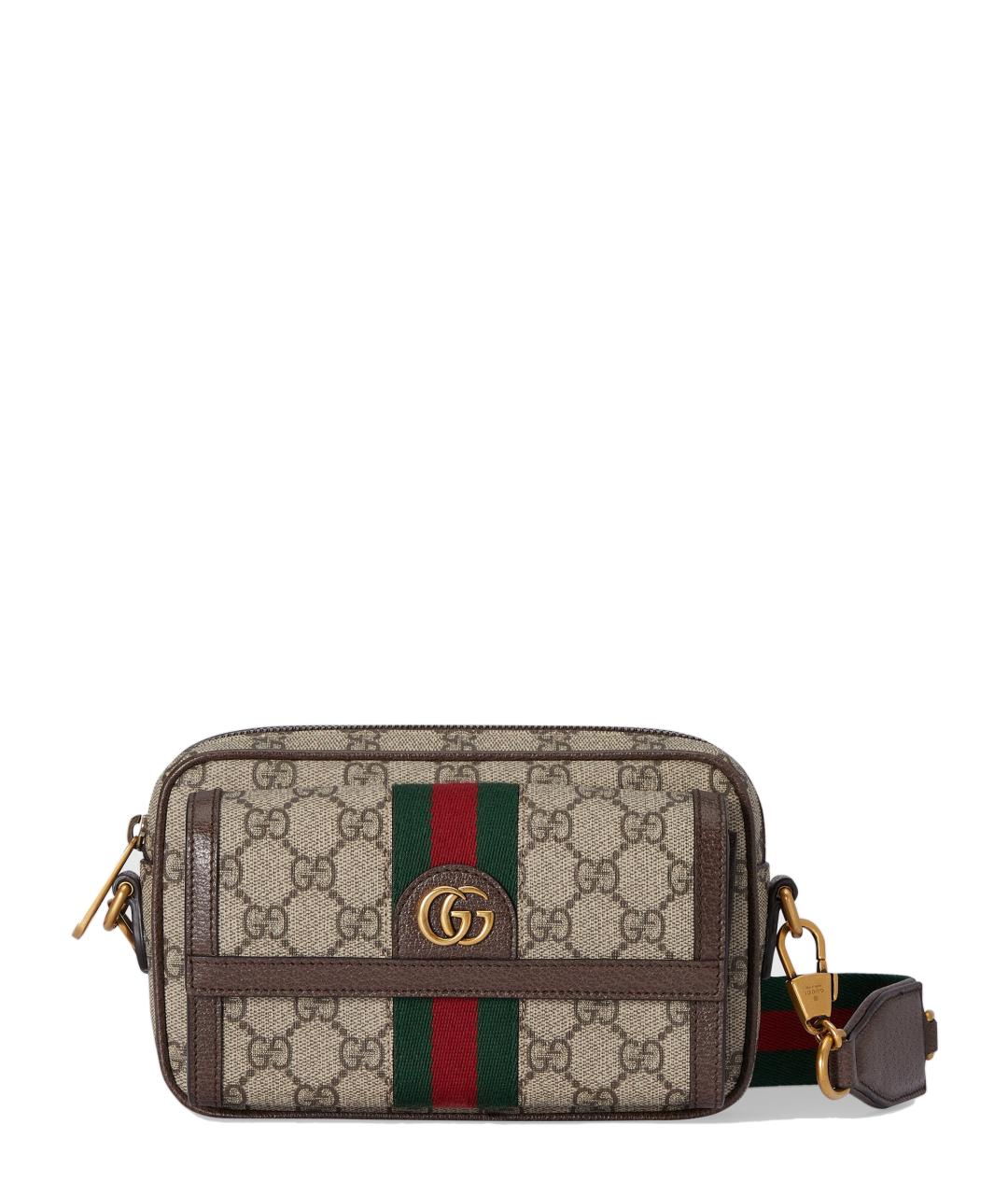 GUCCI Бежевая сумка на плечо, фото 1