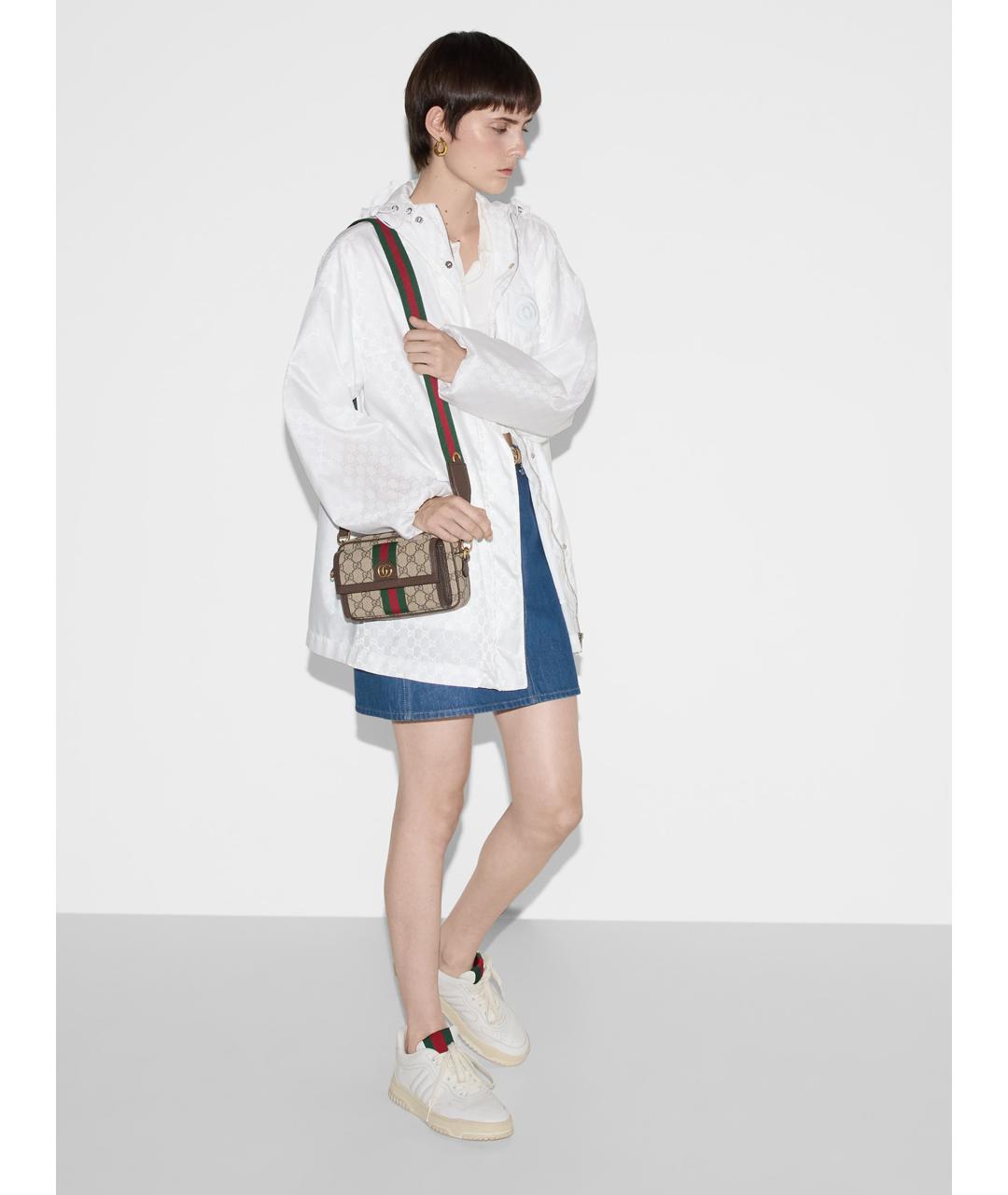 GUCCI Бежевая сумка на плечо, фото 4