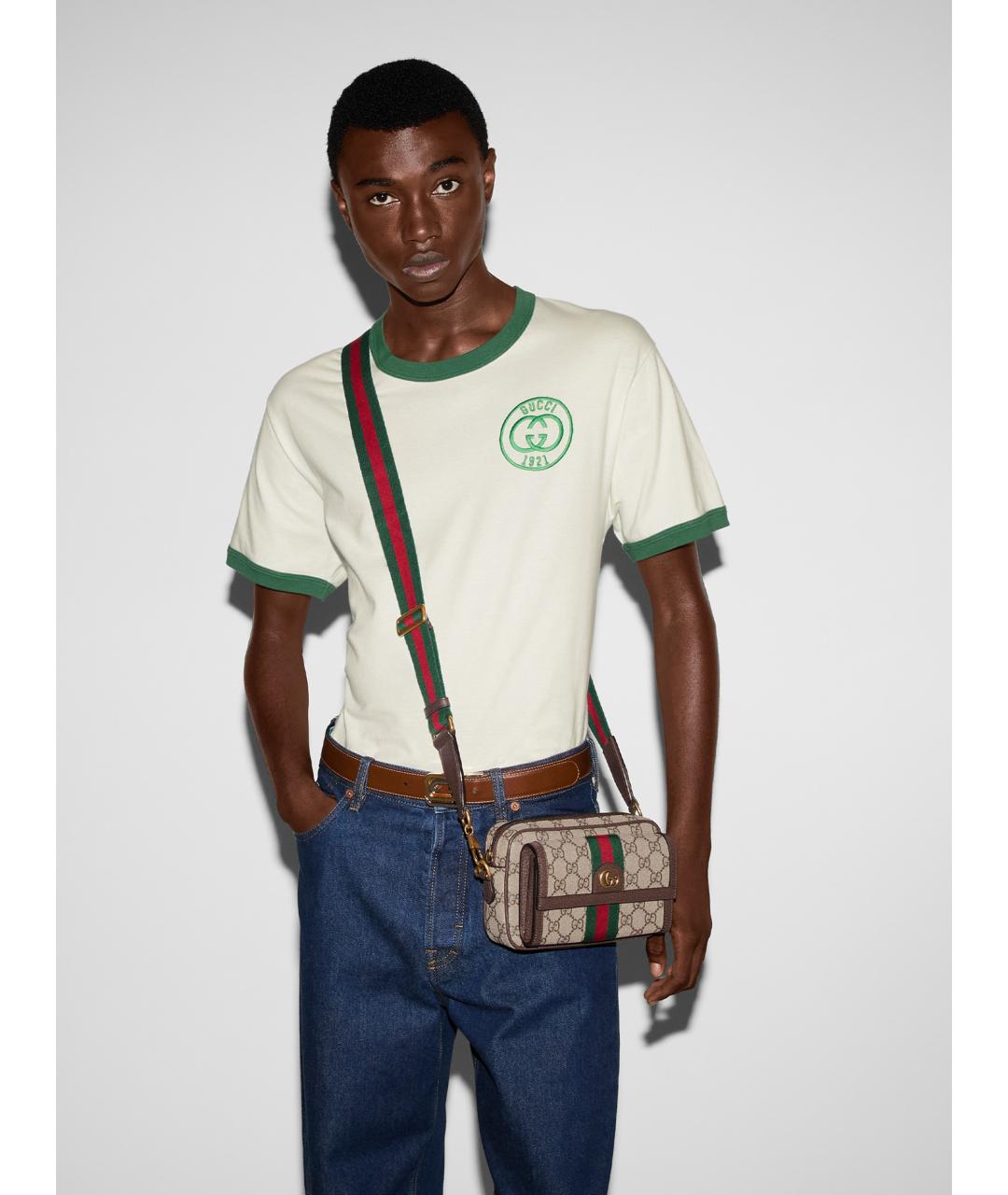 GUCCI Бежевая сумка на плечо, фото 2