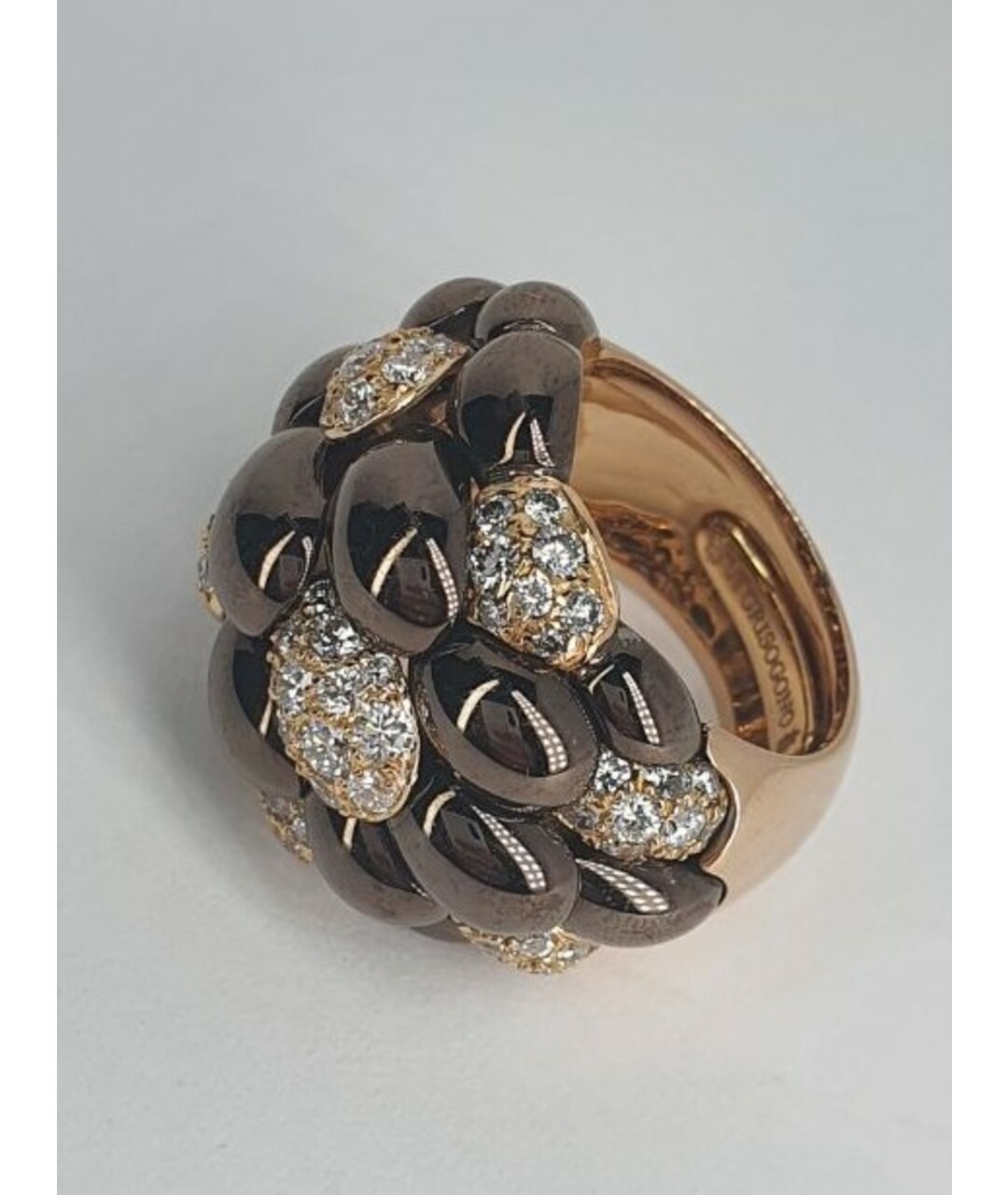 DE GRISOGONO Розовое кольцо из розового золота, фото 3