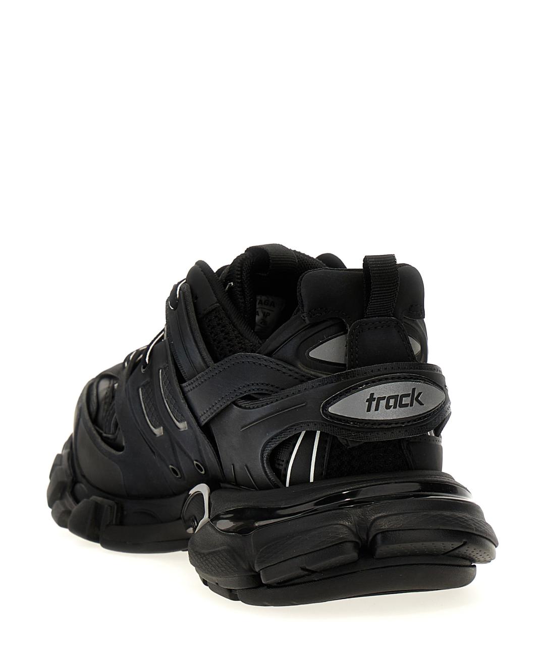 BALENCIAGA Черные низкие кроссовки / кеды, фото 2