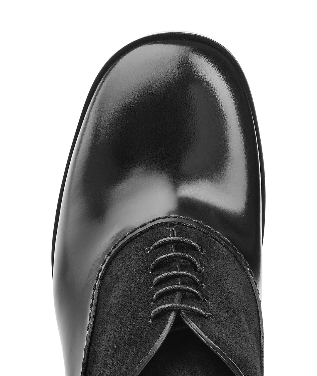 JIL SANDER Черные кожаные ботинки, фото 3