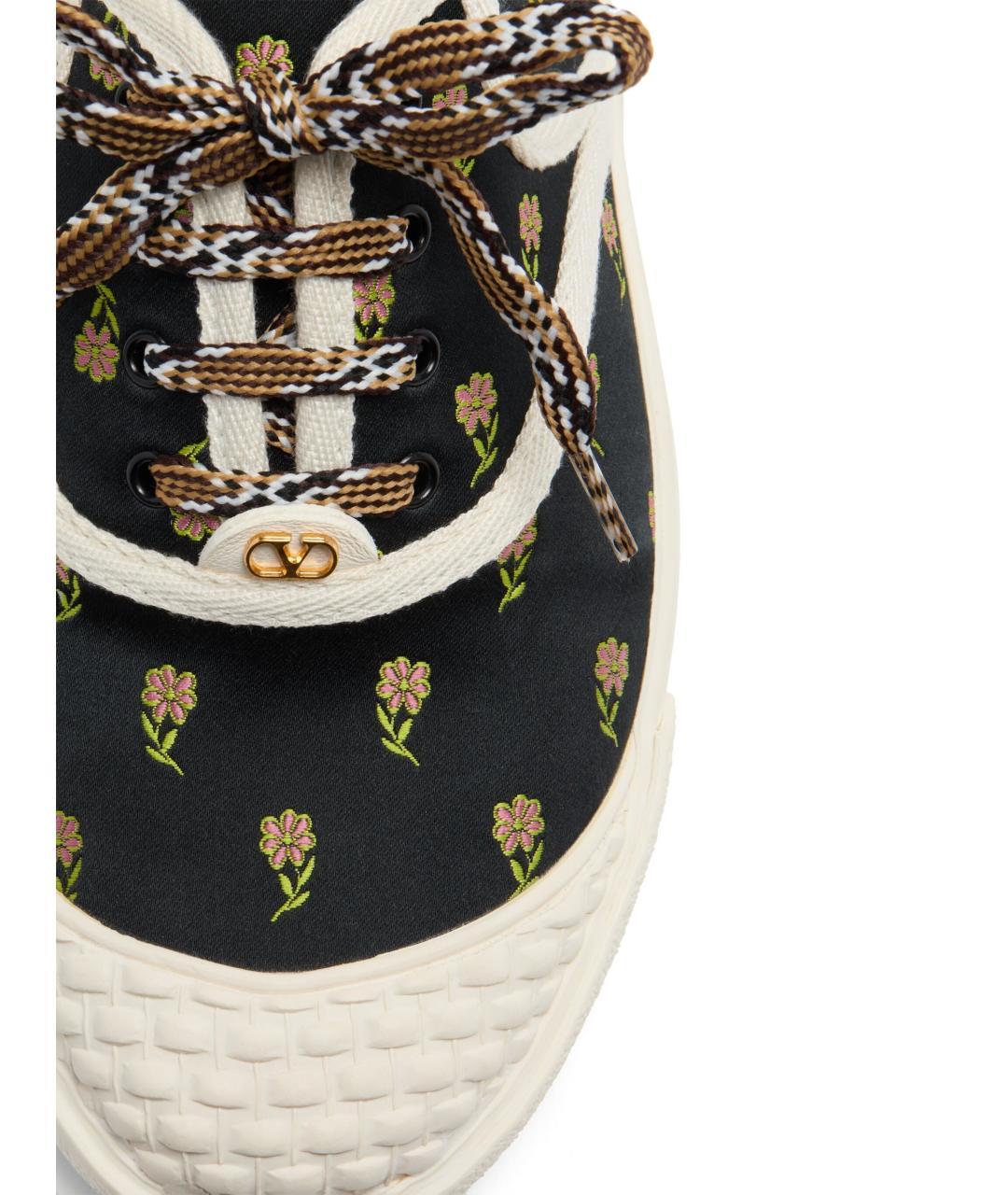 VALENTINO Черные кеды, фото 6
