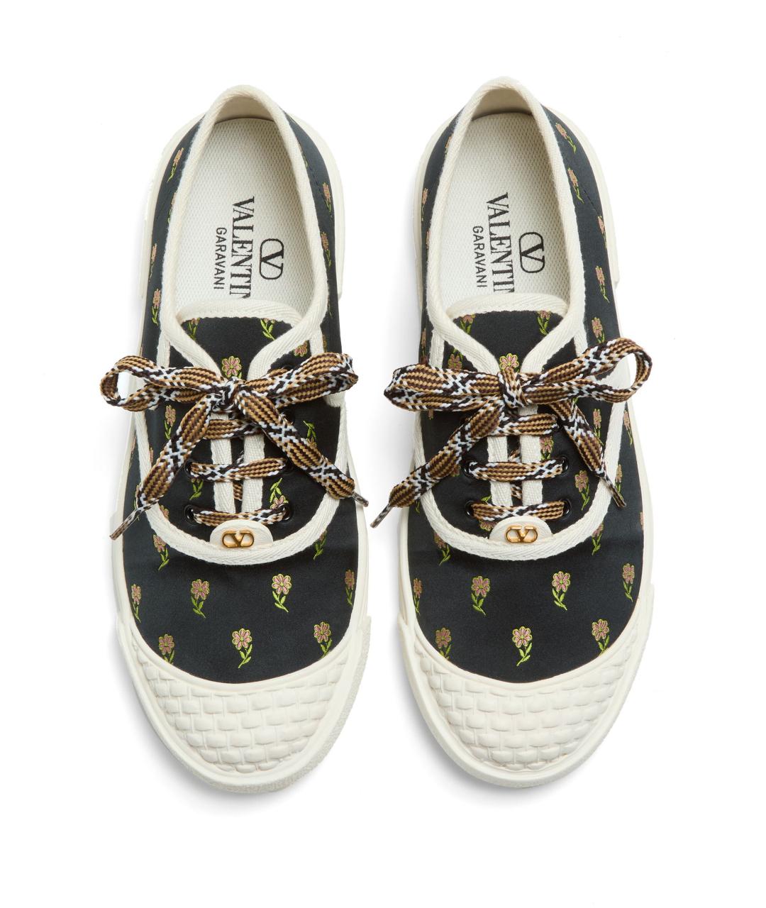 VALENTINO Черные кеды, фото 5