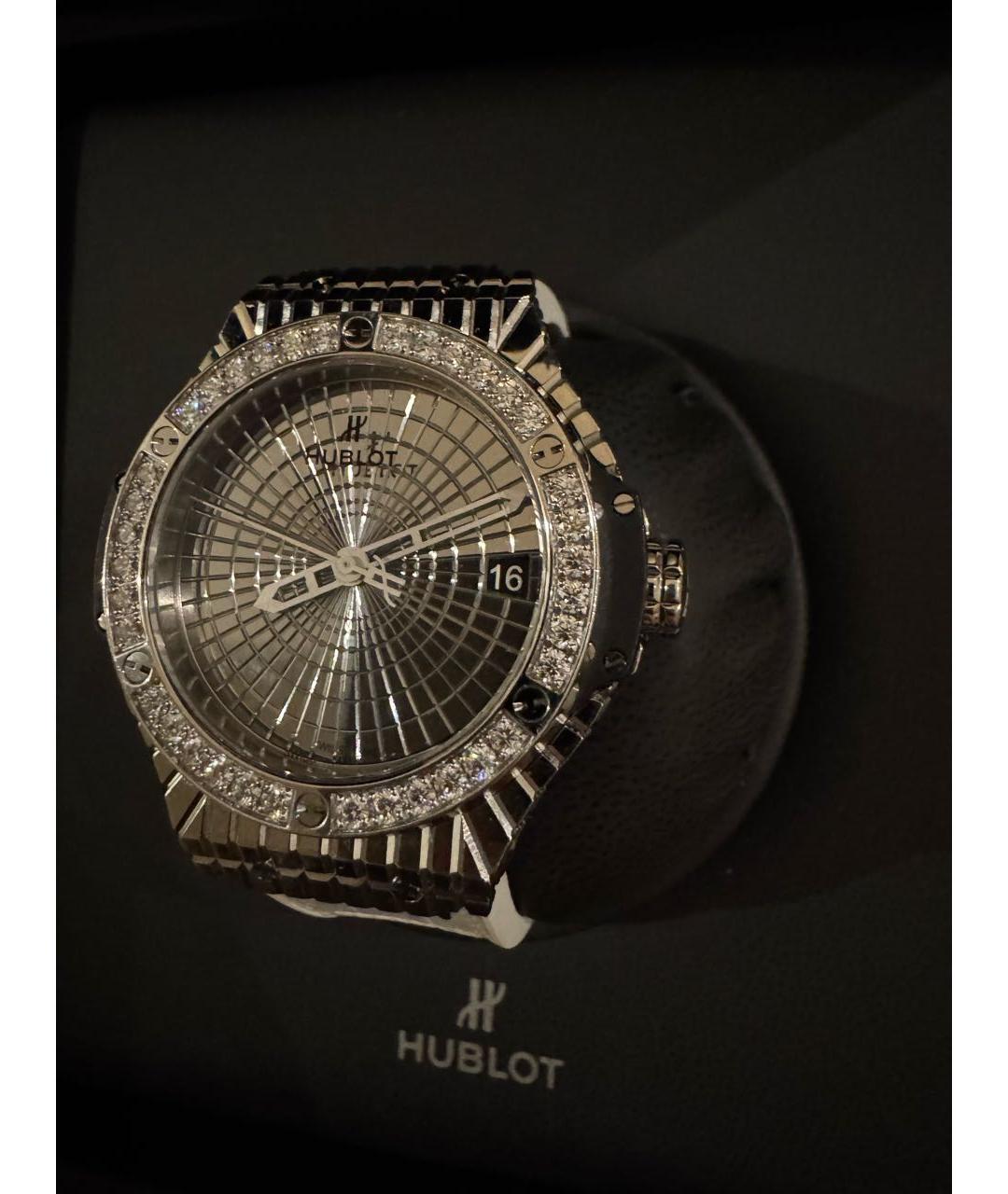 HUBLOT Серебряные металлические часы, фото 5