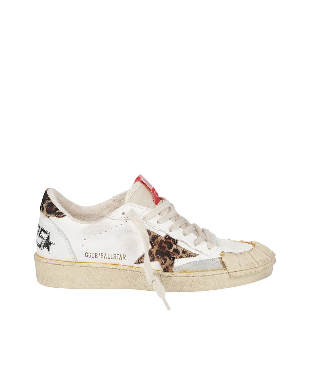 GOLDEN GOOSE DELUXE BRAND Мульти кожаные кеды, фото 1