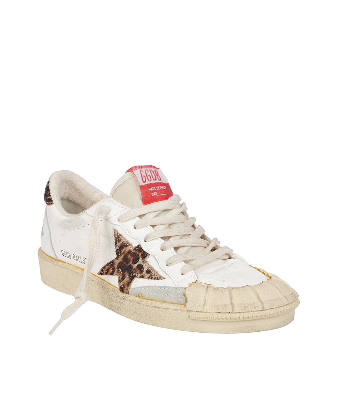 GOLDEN GOOSE DELUXE BRAND Мульти кожаные кеды, фото 2