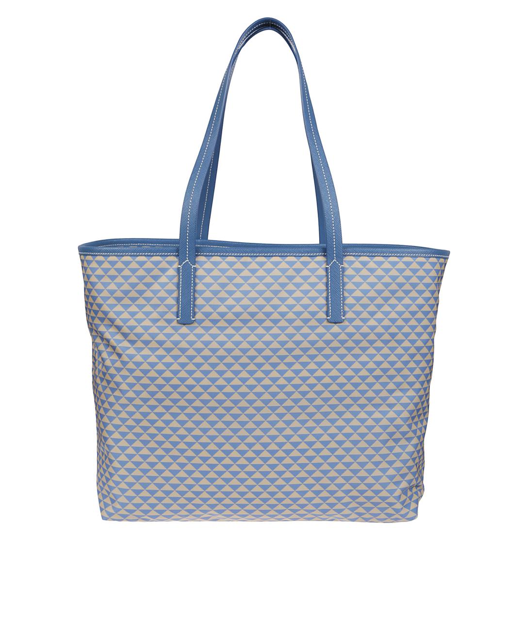 PRADA Голубая сумка тоут, фото 2