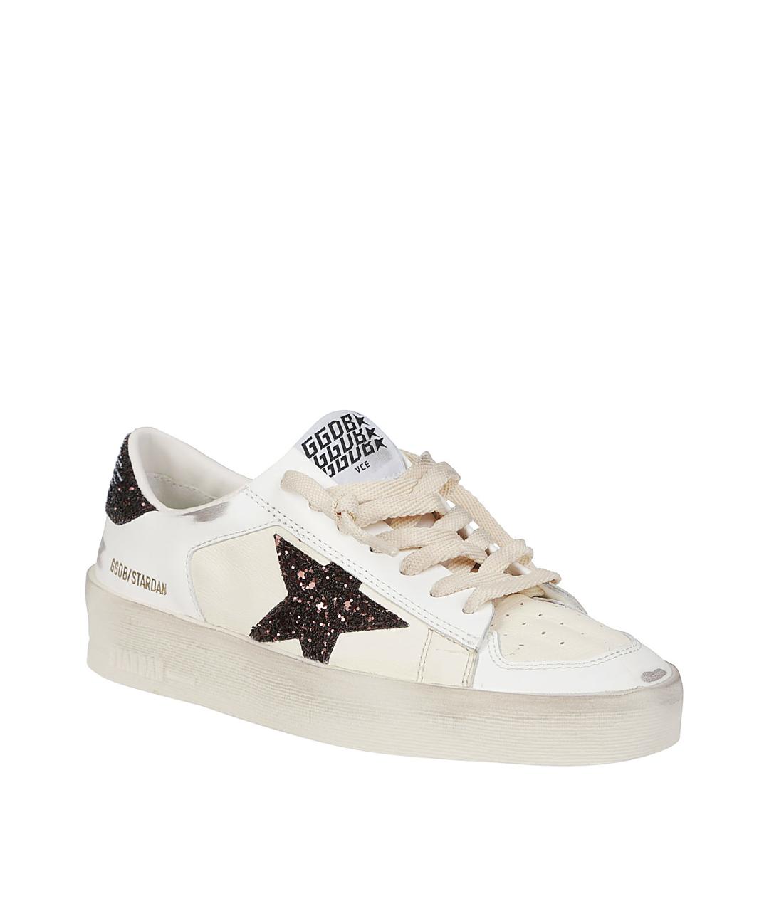 GOLDEN GOOSE DELUXE BRAND Белые кожаные кеды, фото 2