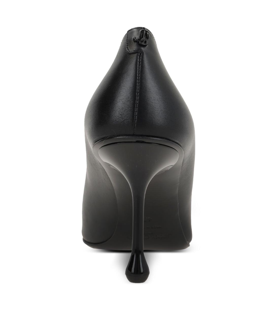 JIMMY CHOO Черные кожаные туфли, фото 3