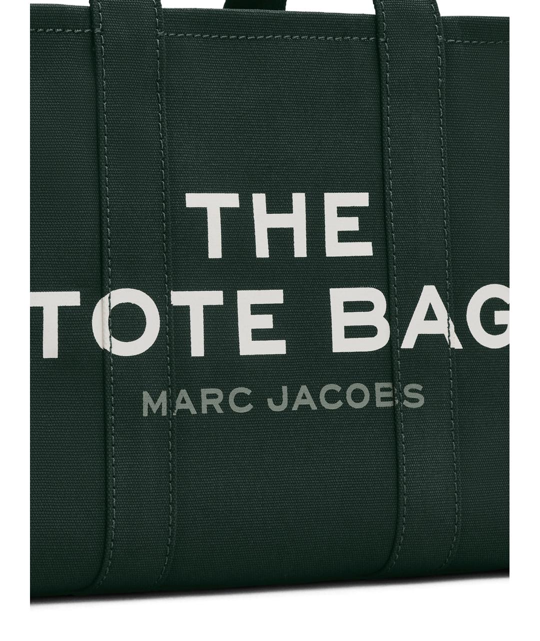MARC JACOBS Зеленая хлопковая сумка тоут, фото 3