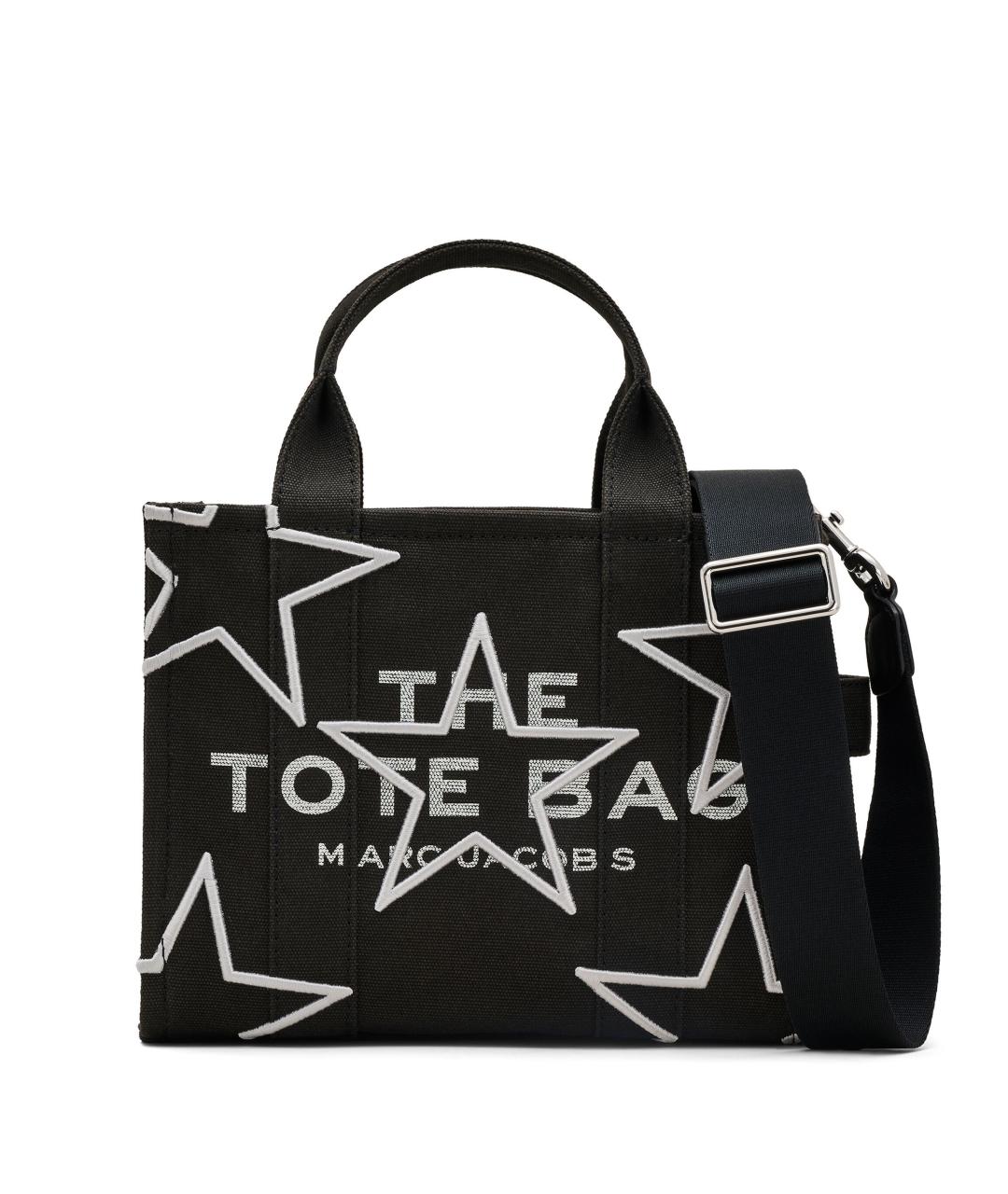 MARC JACOBS Черная хлопковая сумка тоут, фото 1