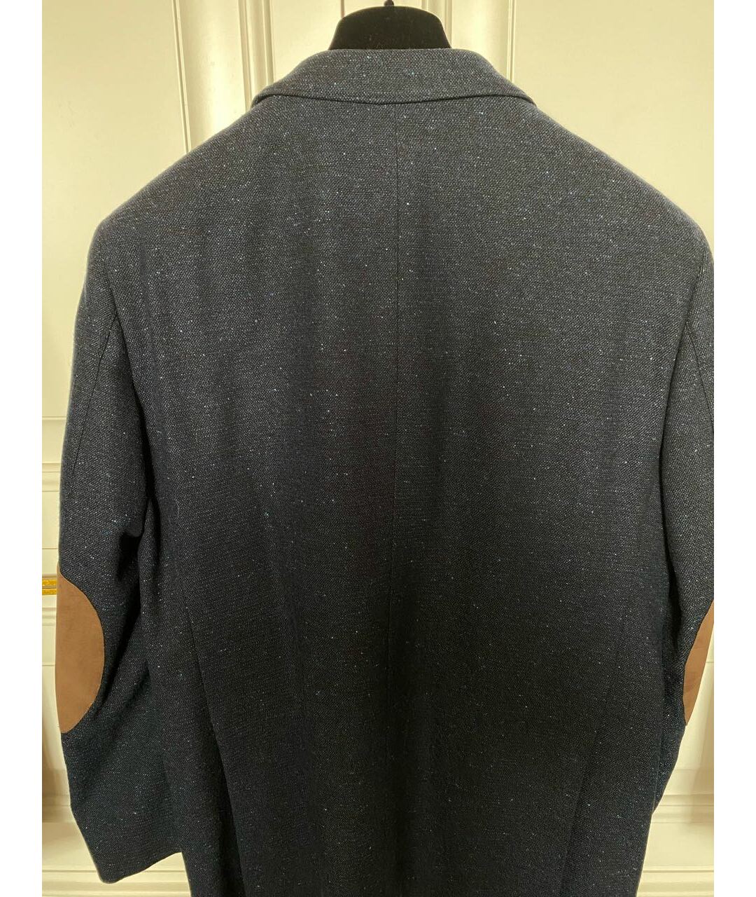 PAL ZILERI Темно-синий шерстяной пиджак, фото 2