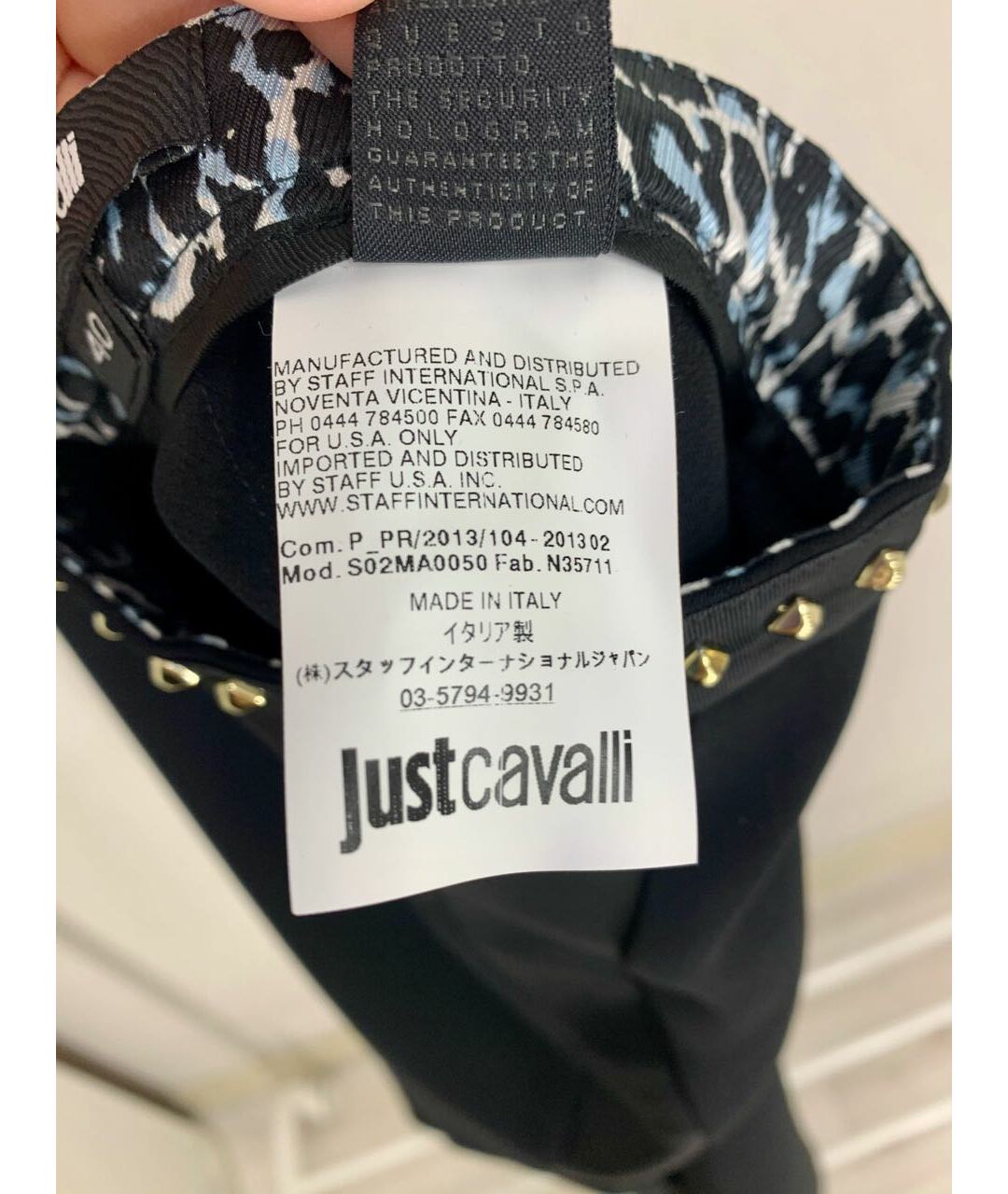 JUST CAVALLI Черная юбка миди, фото 5