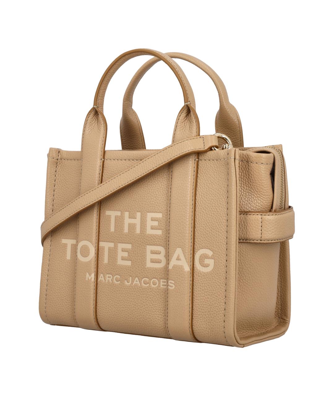 MARC JACOBS Коричневая кожаная сумка тоут, фото 3