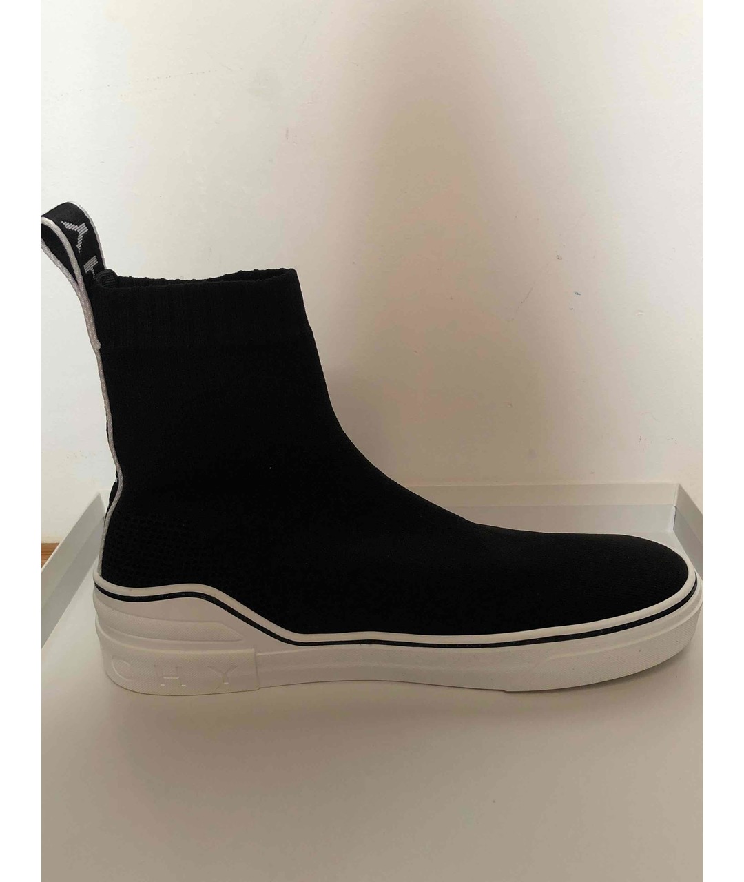 GIVENCHY Черные текстильные ботинки, фото 5