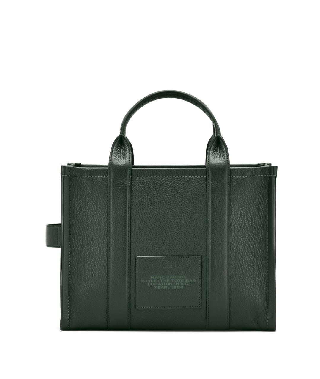 MARC JACOBS Зеленая кожаная сумка тоут, фото 2
