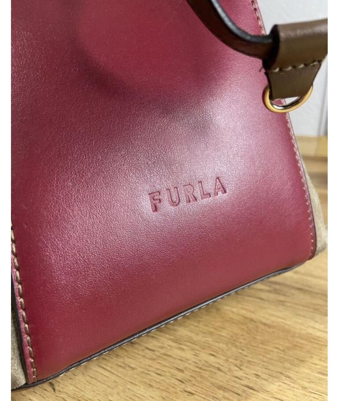 FURLA Мульти кожаная сумка через плечо, фото 6