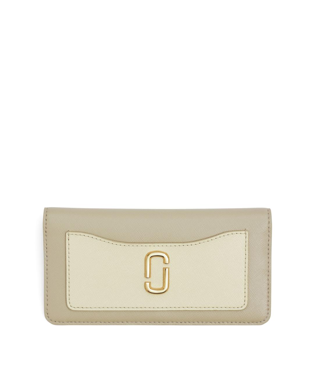 MARC JACOBS Хаки кожаный кошелек, фото 1
