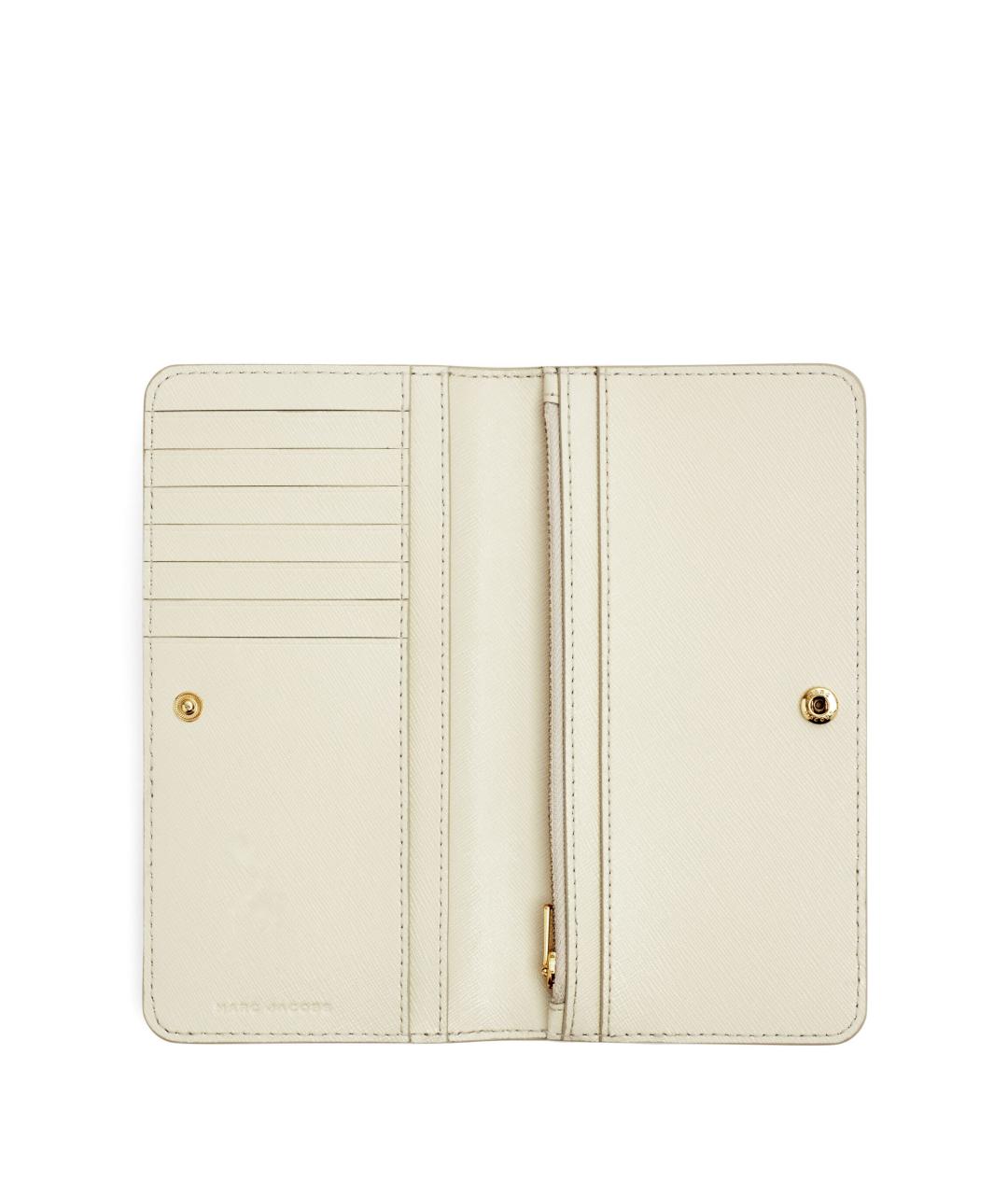 MARC JACOBS Хаки кожаный кошелек, фото 4