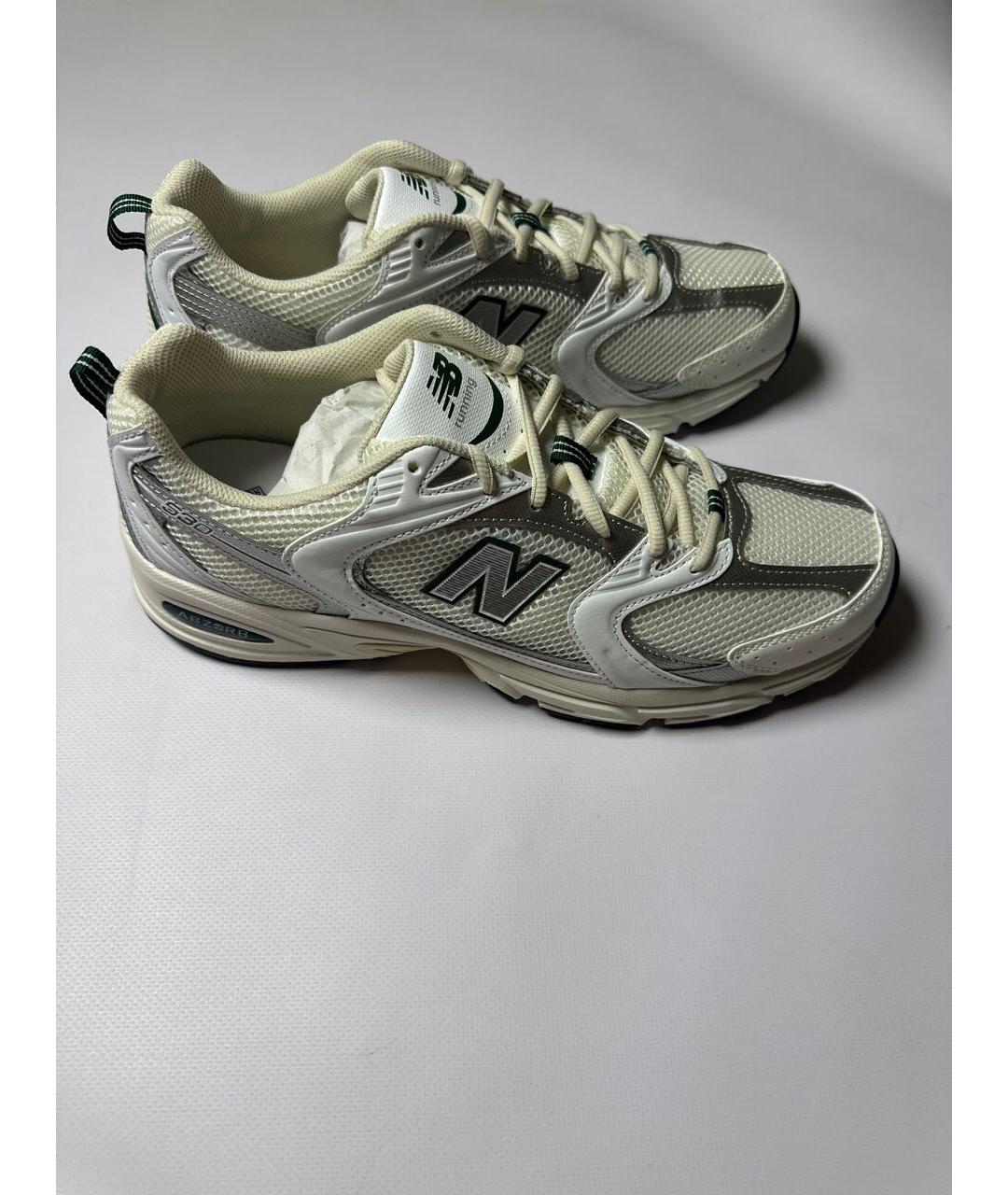 NEW BALANCE Белые низкие кроссовки / кеды, фото 2