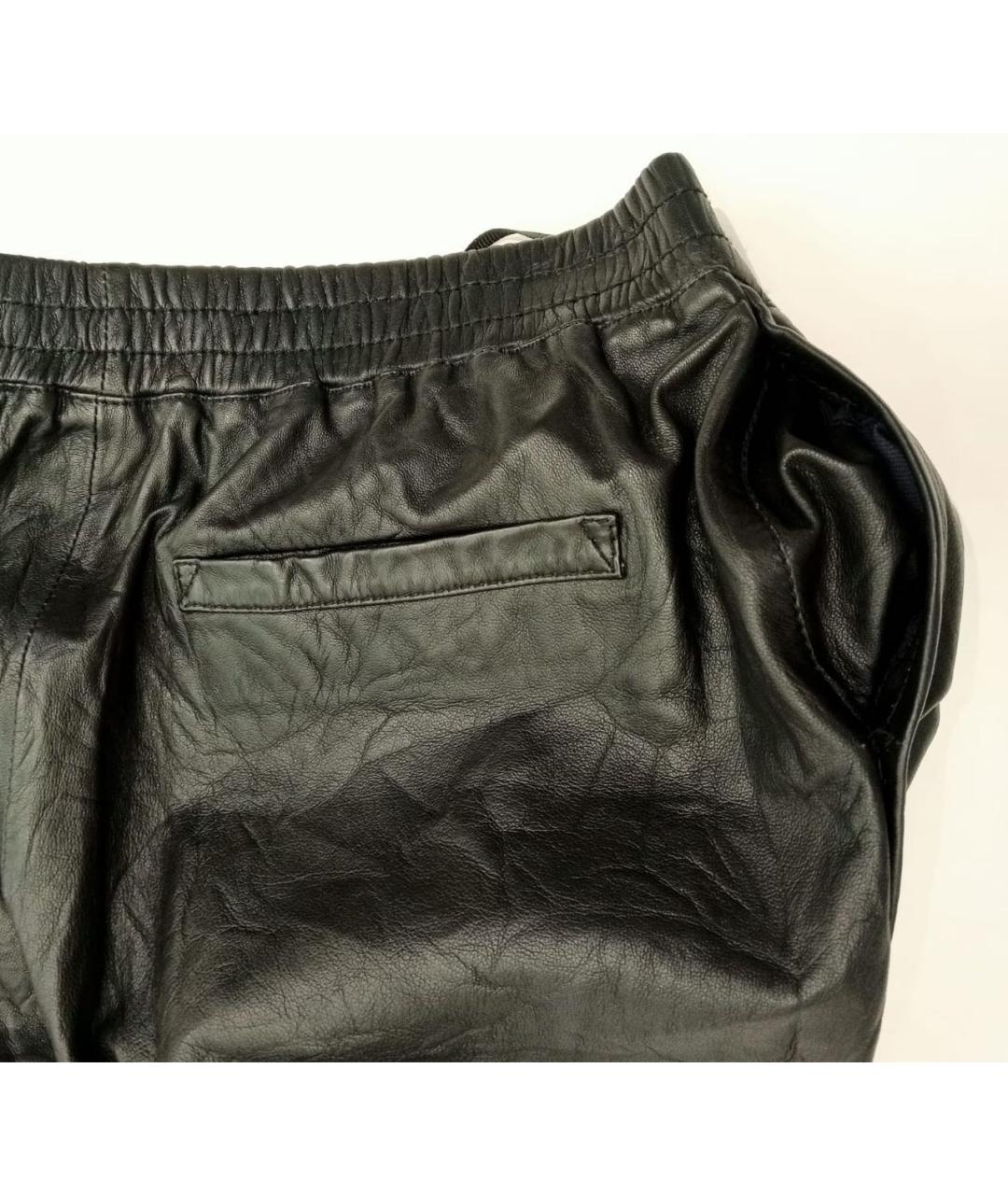 ZADIG & VOLTAIRE Черные кожаные шорты, фото 6