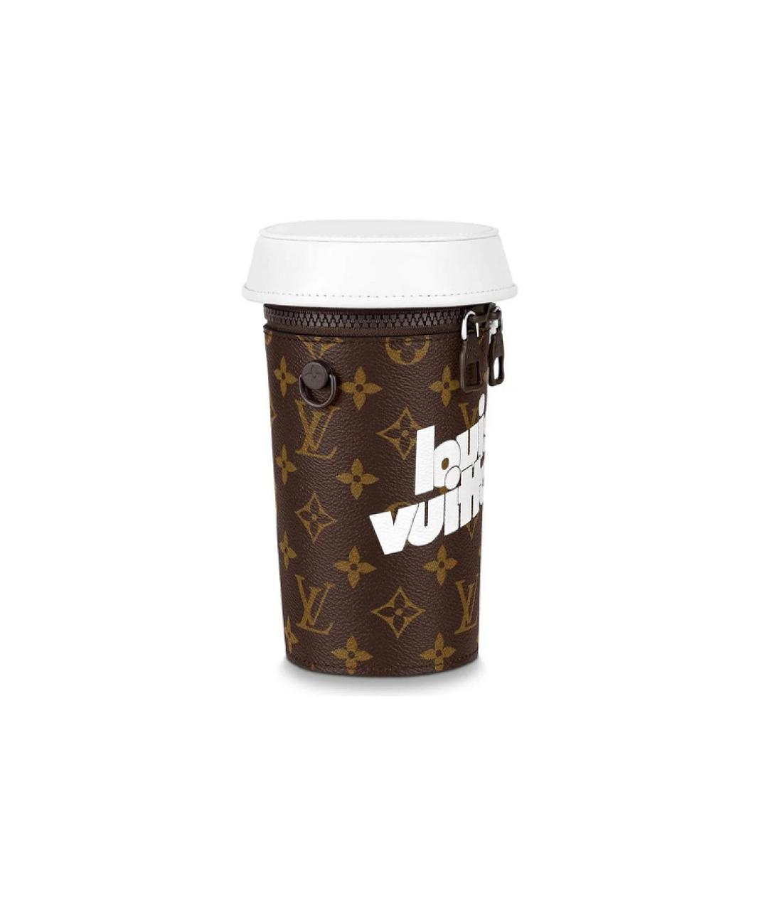 LOUIS VUITTON Коричневая сумка на плечо, фото 3
