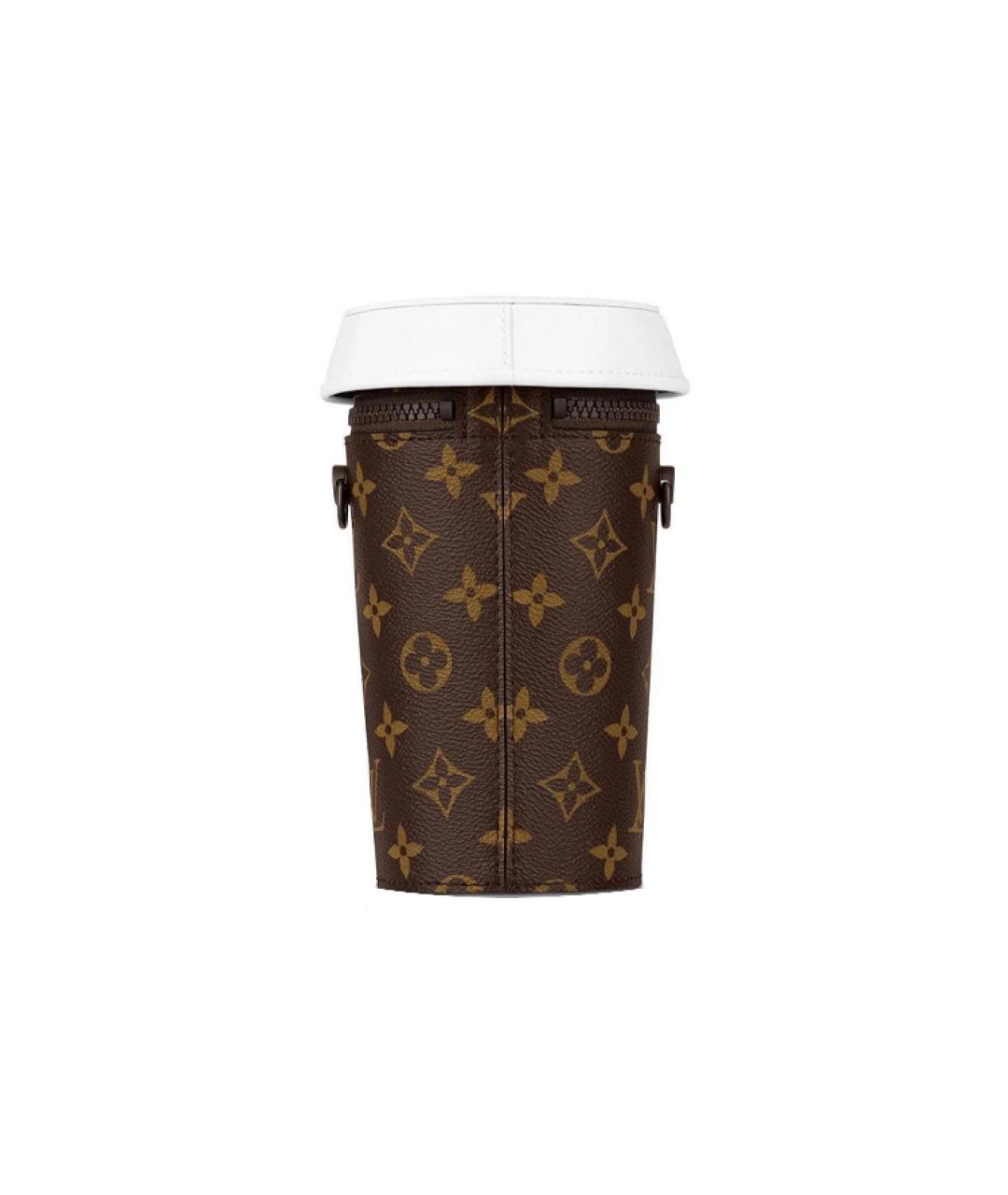 LOUIS VUITTON Коричневая сумка на плечо, фото 4
