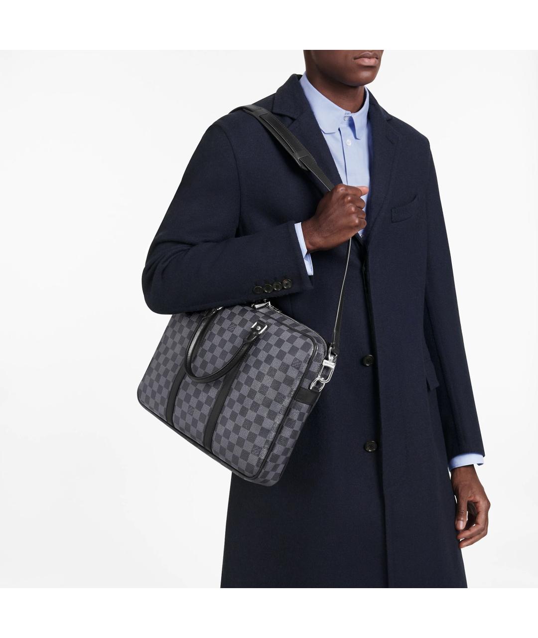 LOUIS VUITTON Серая сумка на плечо, фото 6